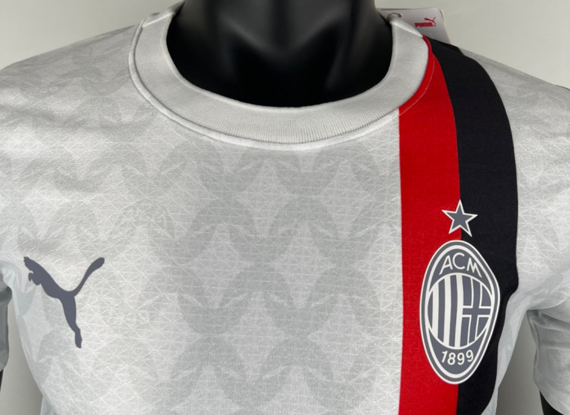 Camisa AC Milan II 23/24 - Branco Jogador Puma Masculina