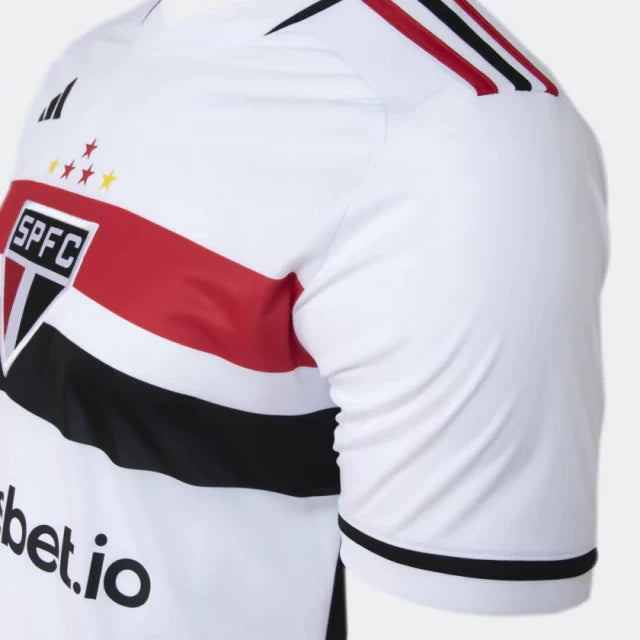 Camisa São Paulo I 23/24 Torcedor Adidas Masculina - Branco