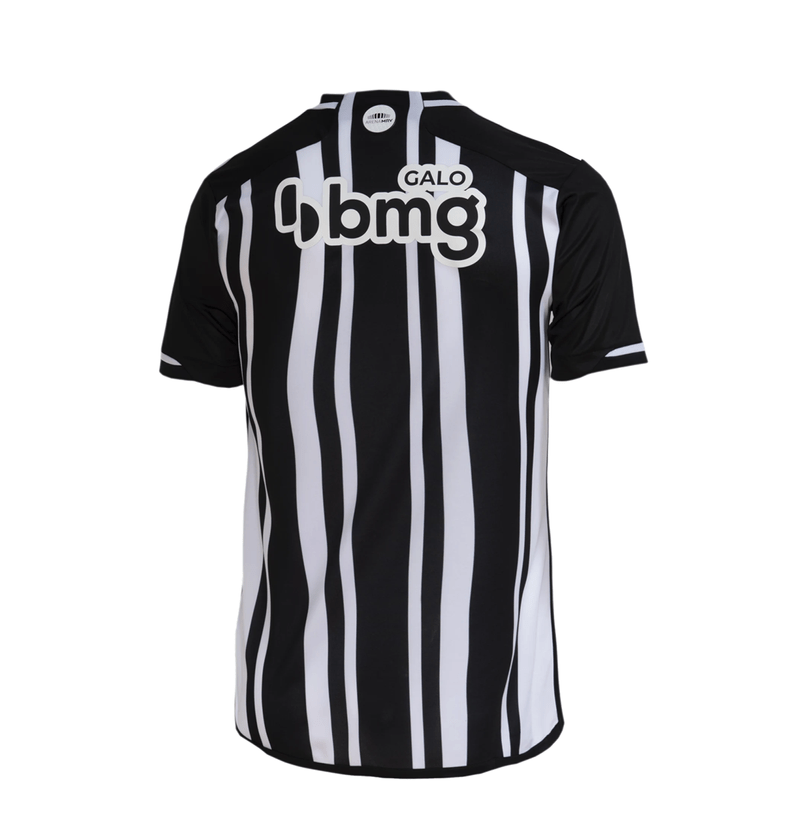 Camisa Atlético Mineiro I 23/24 Torcedor Masculina - Preto e Branco