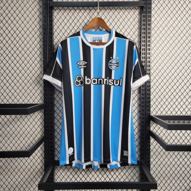 Camisa Grêmio I 23/24 Torcedor Masculina - Azul